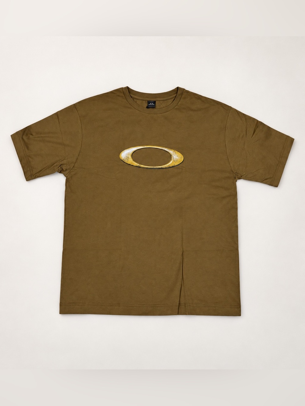 Oakley Olive Green Short Sleeve Logo Tee